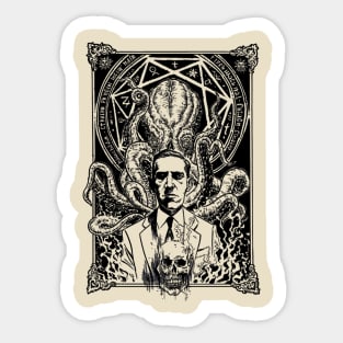 HP Lovecraft Sticker